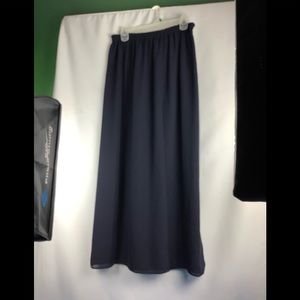 Cote d’ Azur Evening Wide Leg Overlay Dress Pants